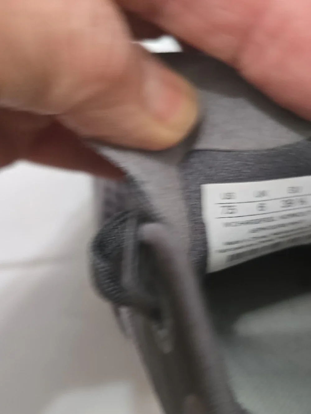lululemon athletica Men's Dark Grey Knit Running Sneakers